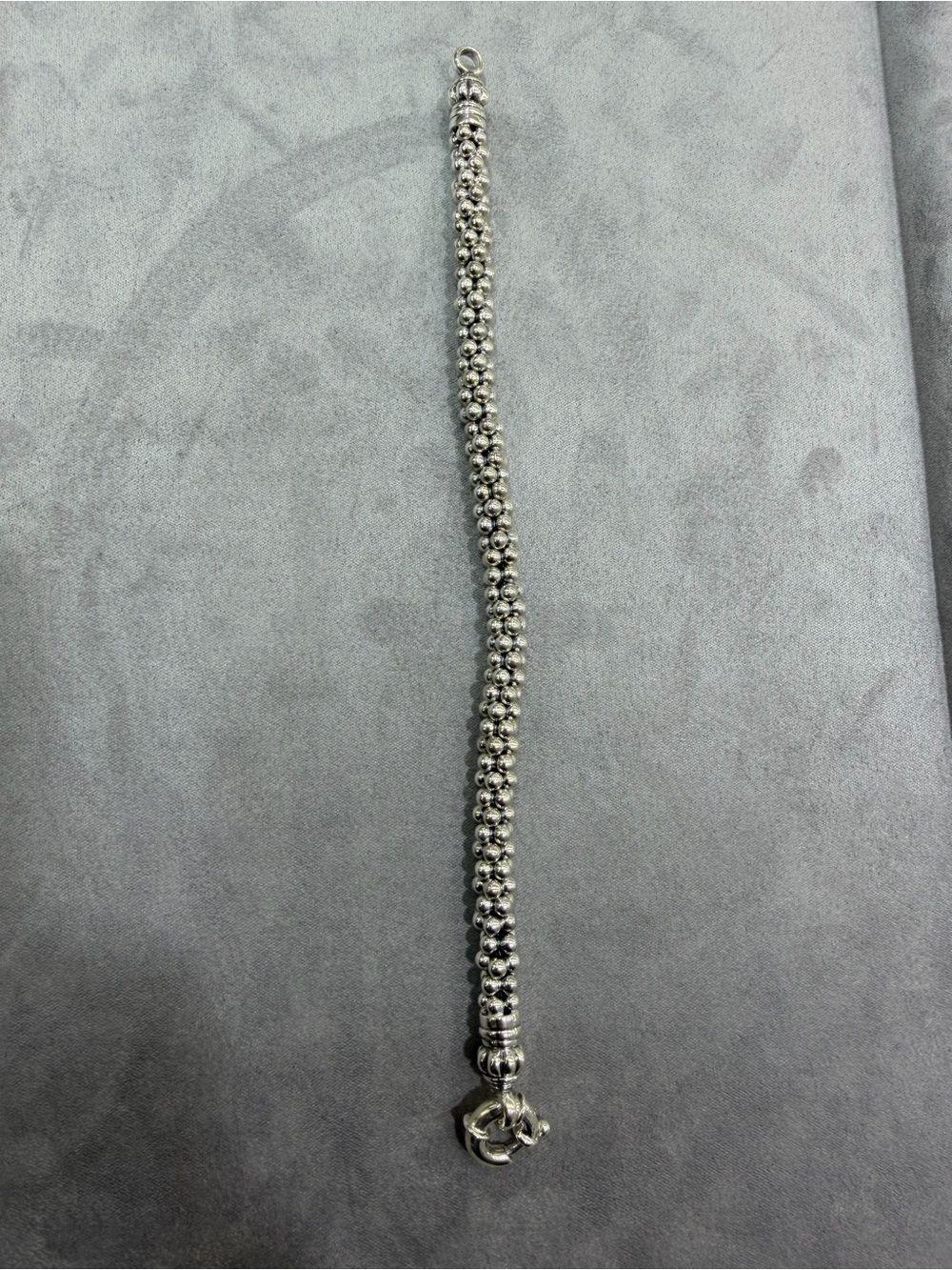 LAGOS Sterling Silver Caviar Collection bracelet (925) - Picture 6 of 6